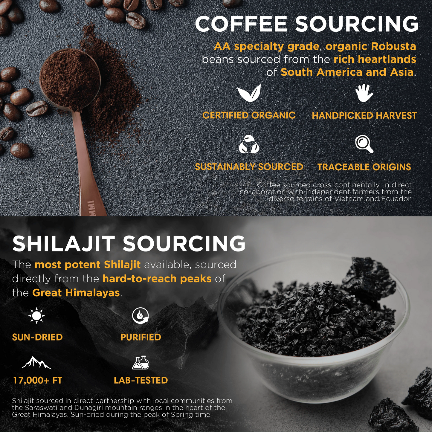 Shilajit-Infused Coffee