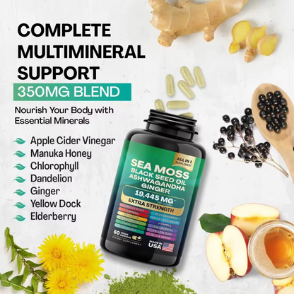 Dynamic Vitality Bundle - Sea Moss Multivitamin & Shilajit Power Combo