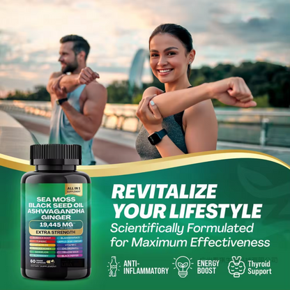 Dynamic Vitality Bundle - Sea Moss Multivitamin & Shilajit Power Combo